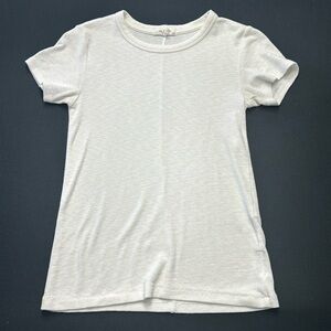 Rag & Bone white ribbed top